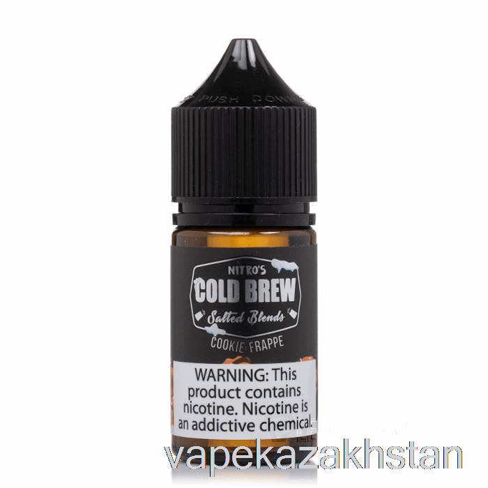 Vape Kazakhstan Cookie Frappe - Nitros Cold Brew Salts - 30mL 45mg